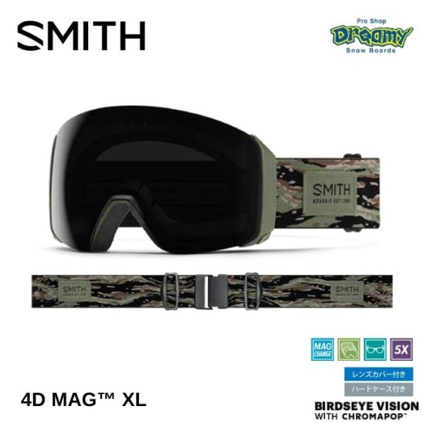 25-26 SMITH ߥ 4D MAG XL 010276012 Eye of the Tiger 󥺥С/ϡɥ° ޥݥåץ Ρ 