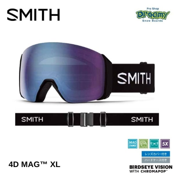 25-26 SMITH ߥ 4D MAG XL 010276010 BLACK 󥺥С/ϡɥ° ޥݥåץ Ĵ Ρ 