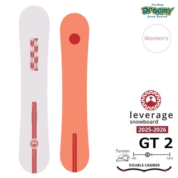24-25 leverage レバレッジ GT1 グラトリ ジーティーワン 148cm