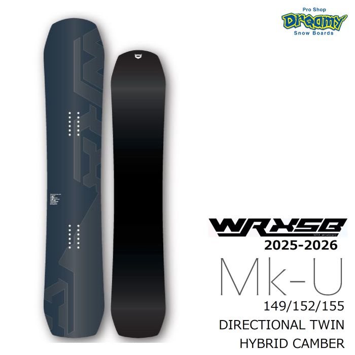 25-26 WRX Mk-U ディレクショナル ツイン ハイブリッドキャンバー