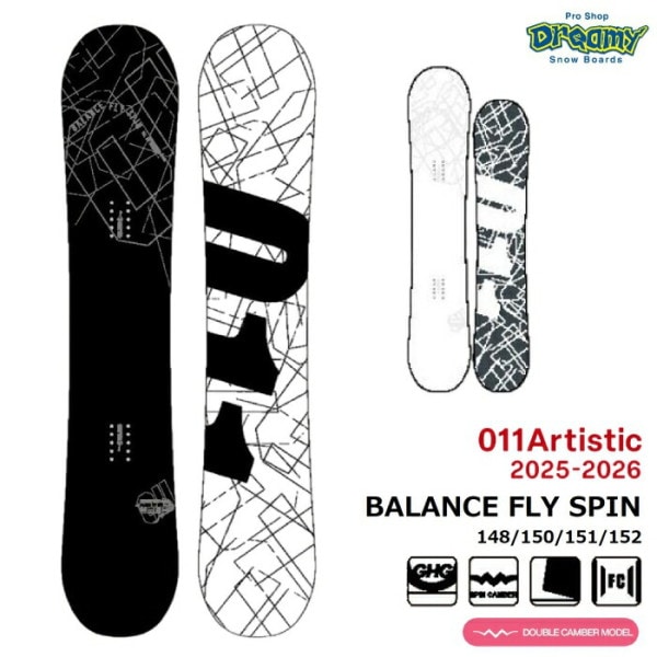 25-26 011Artistic BALANCE FLY SPIN 󥢡ƥƥå Х󥹥ե饤ԥ ֥륭Сǥ ȥ  Ρܡ  