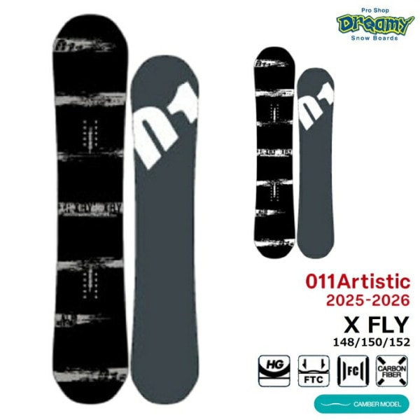 25-26 011 Artistic X FLY 148/150/152 󥢡ƥƥå åե饤 եåȥĥ С ȥ  Ρܡ  2026 