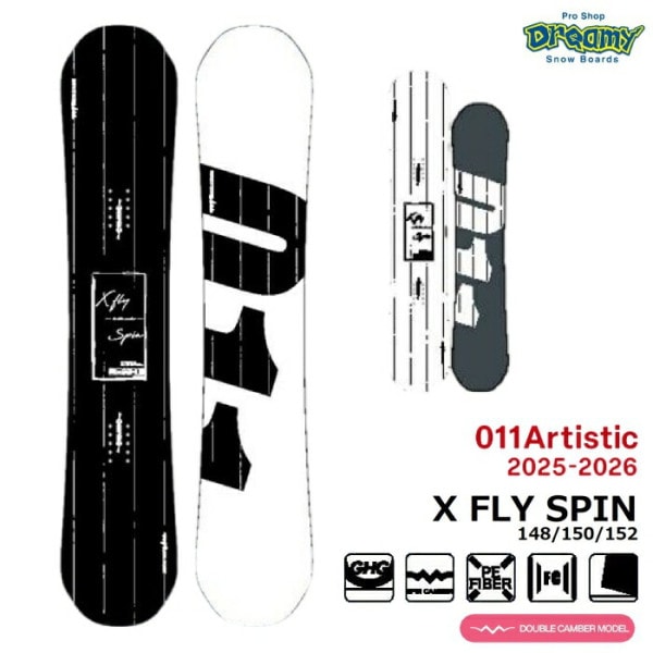 25-26 011Artistic X FLY SPIN 󥢡ƥƥå åե饤ԥ ֥륭Сǥ ȥ  Ρܡ  2026 