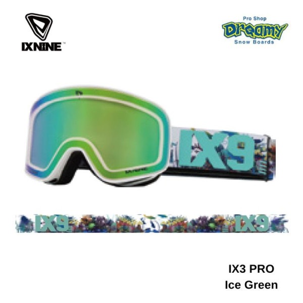 25-26 IX NINE �������å����ʥ��� IX3 PRO Ice Green Emerald PhotoChromic 54825706 ���ߤ� �إ��å��б� ���Ρ��������� ������