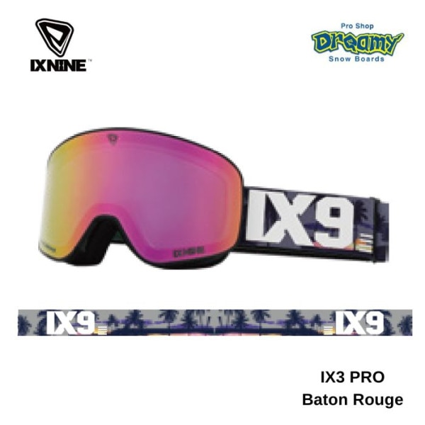 25-26 IX NINE �������å����ʥ��� IX3 PRO Baton Rouge Pink PhotoChromic 54825707 ���ߤ� �إ��å��б� ���Ρ��������� ������