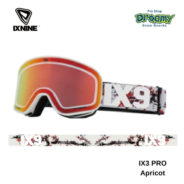 25-26 IX NINE �������å����ʥ��� IX3 PRO Apricot Ruby PhotoChromic 54825708 ���ߤ� �إ��å��б� ���Ρ��������� ������