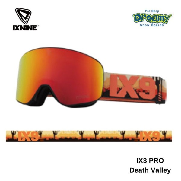 25-26 IX NINE �������å����ʥ��� IX3 PRO Death Valley Red Metalized 54825713 ����å����󥷥��ƥ� ���ߤ� �إ��å��б� ���Ρ��������� ������