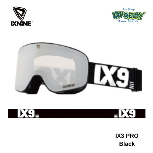 25-26 IX NINE �������å����ʥ��� IX3 PRO Black Titan Clear 54825715 ����å����󥷥��ƥ� ���ߤ� �إ��å��б� ���Ρ��������� ������