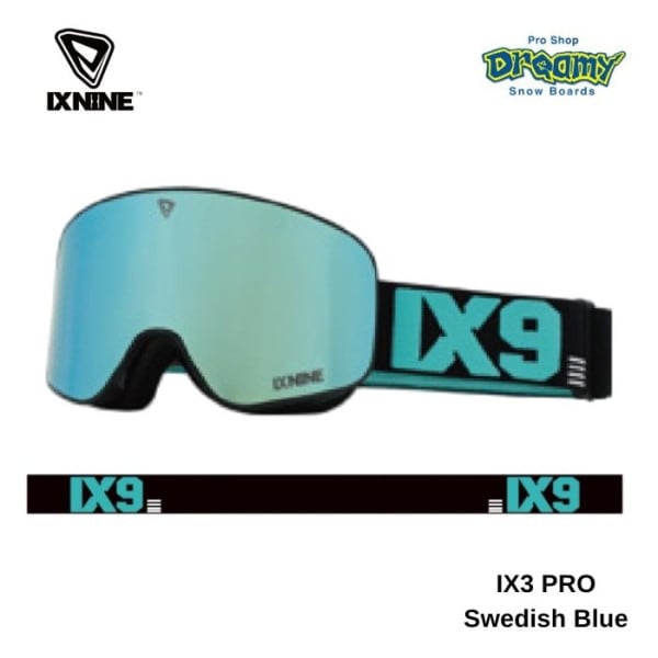 25-26 IX NINE �������å����ʥ��� IX3 PRO Swedish Blue Ice Blue Metalized 54825716 ����å����󥷥��ƥ� ���ߤ� �إ��å��б� ���Ρ��������� ������
