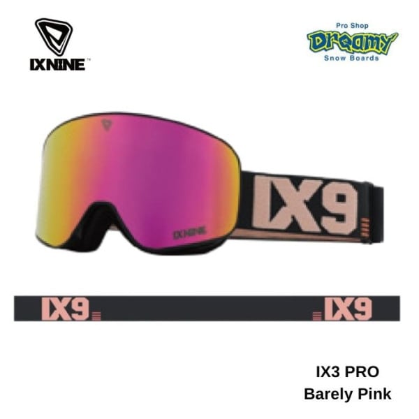 25-26 IX NINE �������å����ʥ��� IX3 PRO Barely Pink Pink Metalized 54825717 ����å����󥷥��ƥ� ���ߤ� �إ��å��б� ���Ρ��������� ������