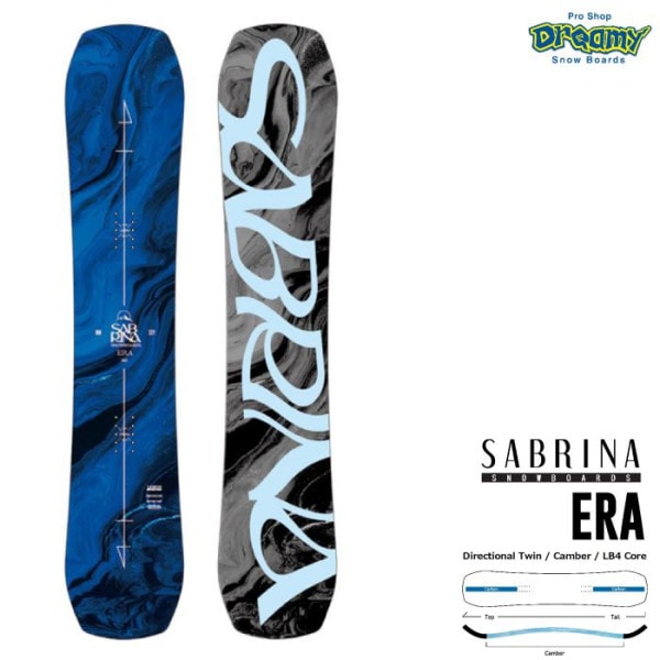 25-26 SABRINA ERA 141/143/145 ディレクショナルツイン キャンバー オールマウンテン フリースタイル パウダー サブリナ エラ レディース