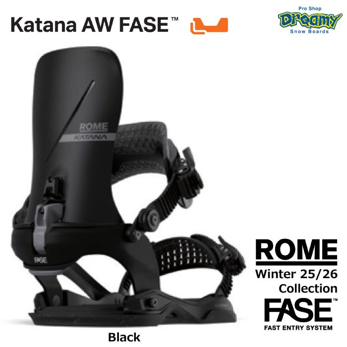 25-26 ROME Katana AW FASE Blackファストエントリーシステム
