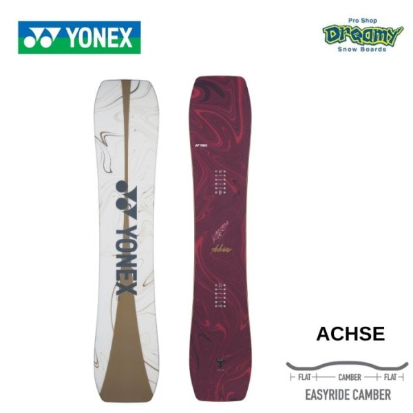 25-26 YONEX ヨネックス ACHSE アクセ AH25 ボルドー グラトリ スノーボード 板 138/141/144/147/150/153/156 正規品