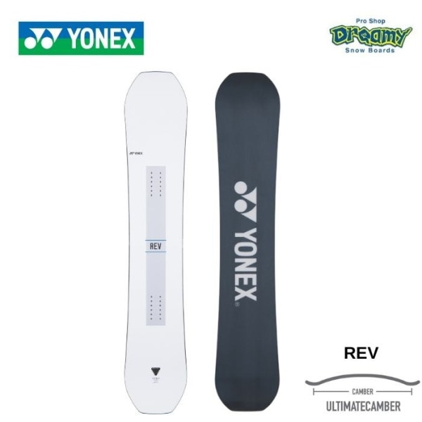 25-26 YONEX ヨネックス REV レヴ RE25 スノーホワイト スノーボード 板 150/153/156/159 正規品|ボード|★スノーボード