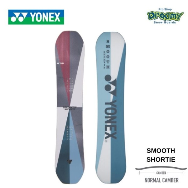 25-26 YONEX ヨネックス SMOOTH SHORTIE スムースショーティー SS25 ライトブルー カービング パーク スノーボード 板 120/126/132 正規品