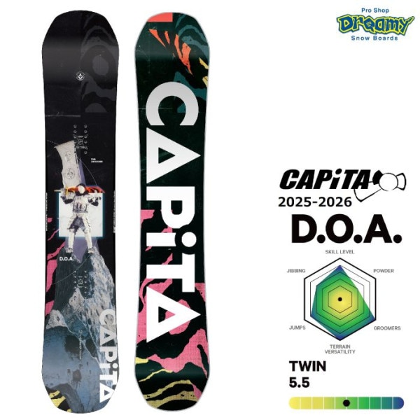 25-26 CAPITA D.O.A �ϥ��֥�åɥ����С� �ĥ��� Ķ���̥��åɥ��� ������饦��� �ѡ��� ����ԥ� �ǥ����������� ���Ρ��ܡ��� �� 2024-2025��ǥ� ������