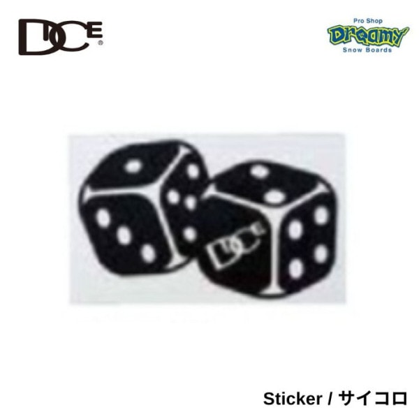 25-26 DICE ������ Sticker �������� 150��91mm �֥�å� ���ƥå��� ������ ������