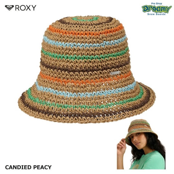 ROXY CANDIED PEACY ERJHA04423 ϥå ڡѡȥ 顼ܡ ᥿ץ졼  ˹ ǥ ե꡼ YEF0  