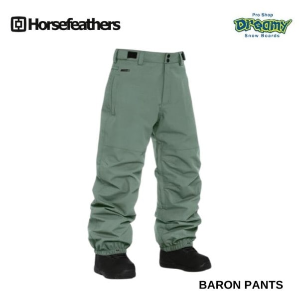 25-26 Horsefeathers �ۡ����ե������� BARON PANTS OM324D iceberg green �Х��� ���祬�� �ѥ�� ���Ρ������� ��� ������