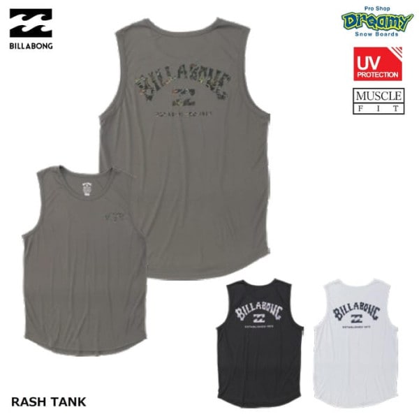 BILLABONG RASH TANK BF011857 å奬 󥯥ȥå ޥåեå UVץƥ UPF50+ Хåץ Ρ꡼  ӥܥ 