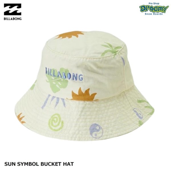 BILLABONG SUN SYMBOL BUCKET HAT BF013946 Хåȥϥå Ƭ56cm ? ܥ˥y ץ ӥܥ ǥ 