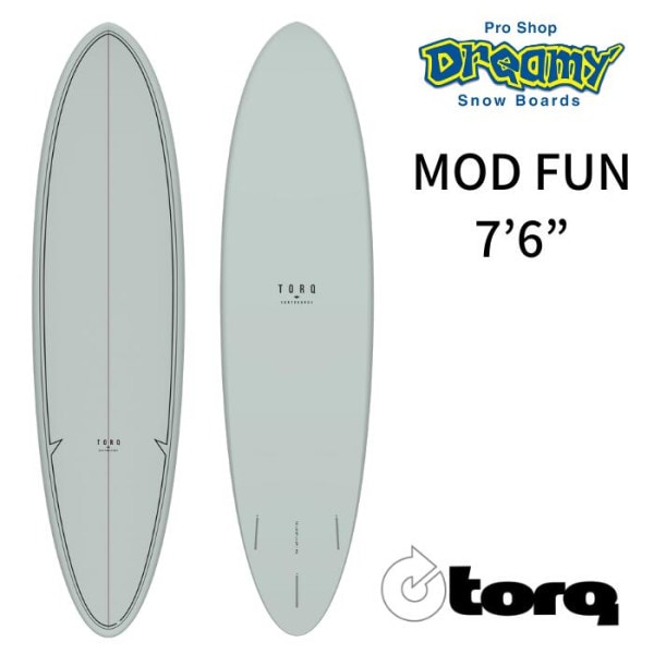 TORQ Surfboard ȥ륯եܡ MODFUN 76 GRAY 饷å CLASSIC2 顼 åɥե ߥåɥ󥰥 ݥ ե