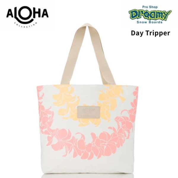 ★LIMITED★ALOHA COLLECTION アロハコレクション Plimeria Day Tripper Tropical UBTDT0007 軽量 トートバッグ