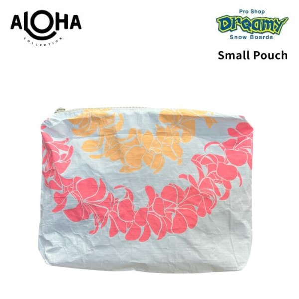 ★LIMITED★ALOHA COLLECTION アロハコレクション SMALL POUCH Plumeria Iei Toropical UBTSP0007 TORP 軽量 防滴 ビーチ バッグ スモールポーチ