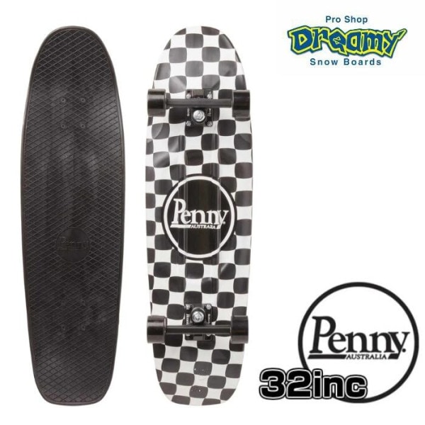 Penny ڥˡȥܡ HYBRID CRUSER 3PDK4  32 CHECK üץ饹ƥå Abec7 STEEL 