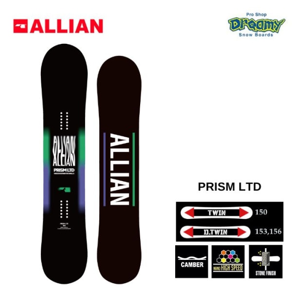 25-26 ALLIAN ���饤���� PRISM LTD �ץꥺ�� ��ߥƥå� 20130225_04 150/153/156 �����С� ���Ρ��ܡ��� �� ��� ������