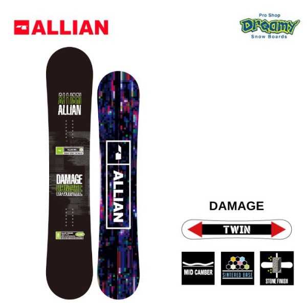 25-26 ALLIAN ���饤���� DAMAGE ���᡼�� 20130225_05 149/151/153/155 �ߥåɥ����С� ���Ρ��ܡ��� �� ��� ������