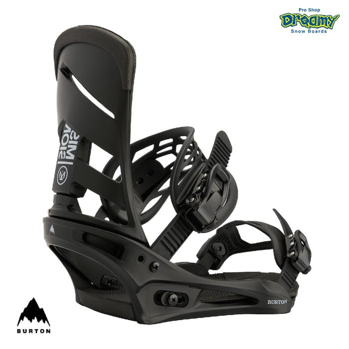 BURTON Men's Mission Re:Flex Snowboard Bindings 105461 ミディアム