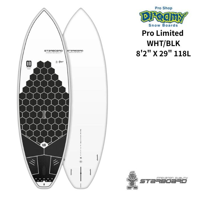 STARBOARD PRO LIMITED SERIES サップボード手渡し限定 STARBOARD スターボード Pro Limited Series WHT/BLK 8'2