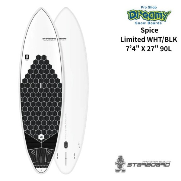 STARBOARD �������ܡ��� Spice Limited Series Wht/Blk 7��4