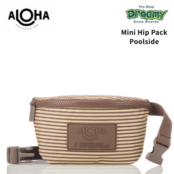 ALOHA COLLECTION �����ϥ��쥯����� MiniHipPack Poolside LusteronCoconut UBTMH0147AUCC ���� ��ũ �ӡ��� �Хå�