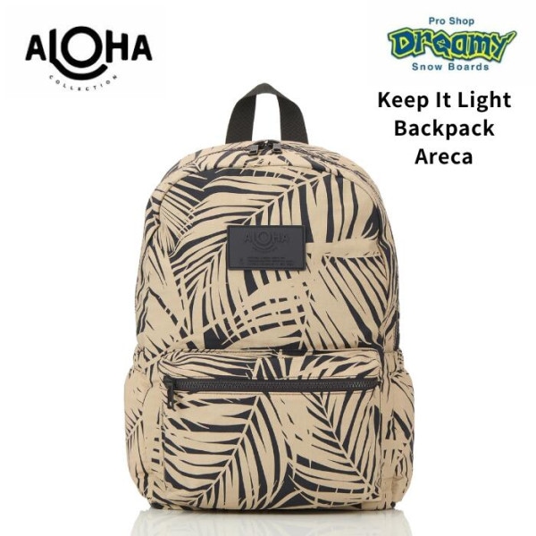 ALOHA COLLECTION �����ϥ��쥯����� KeepItLightBackpack Areca FrappeOnBlack UBNBP0118FRBL ���� ��ũ �ӡ��� �Хå�