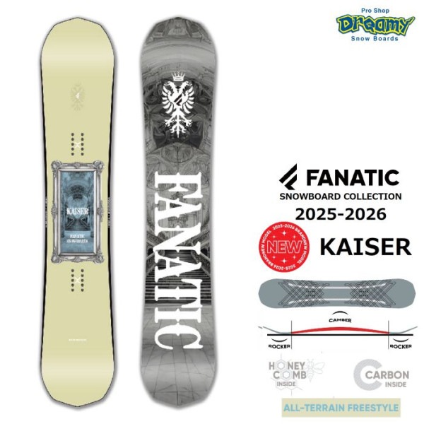 ☆スノーボード,ボード,ブランド,FANATIC | ドリーミー公式オンライン