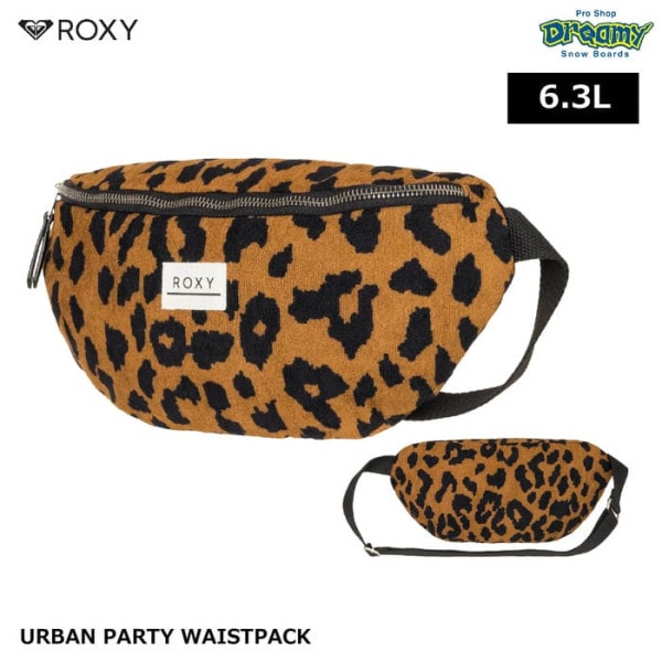 ROXY URBAN PARTY WAISTPACK ERJBP04910 �������ȥХå� 6.3L �쥪�ѡ����� �٥����ǥ�������� �ե����ʡ��դ���ݥ��å� �����ȥɥ� �ե��� �������� ������
