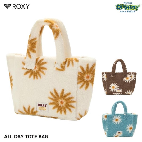ROXY ALL DAY TOTE BAG RBG254305 �ȡ��ȥХå� �ܥ��Ǻ� ��ݥ��å� �ޥ��ͥåȥܥ��� ��Ω �ե��� ΢�� ����͡��� �ݥꥨ���ƥ� ���� �������� ������