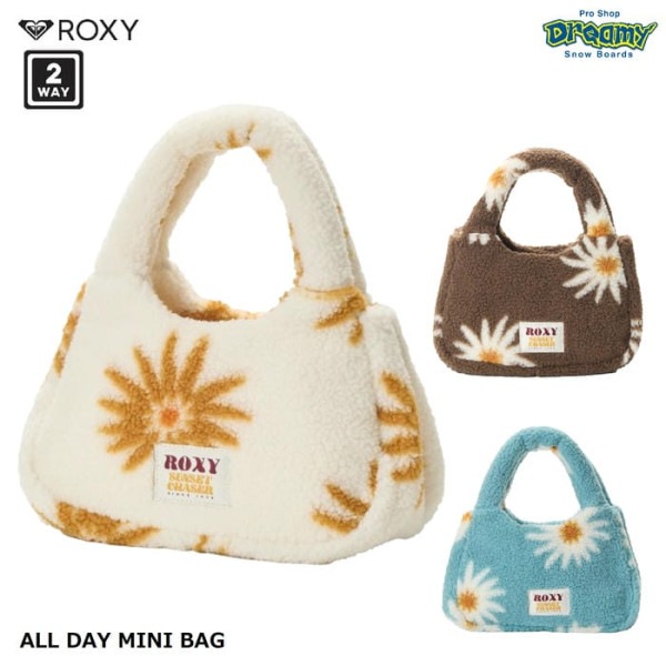 ROXY ALL DAY MINI BAG RBG254306 �Хå� �ߥ˥����� �ܥ� 2WAY ��ݥ��å� �ޥ��ͥåȥܥ��� ��Ω �ե��� ����͡��� �ݥꥨ���ƥ� ���� �������� ������