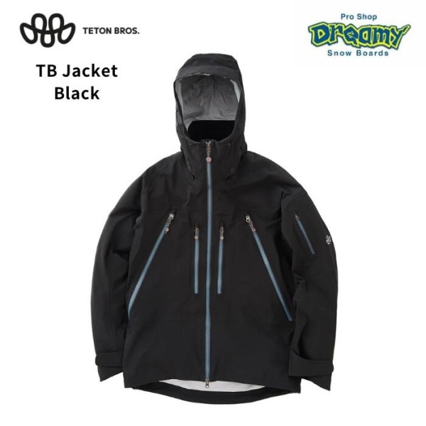 TETONBROS �ƥ����ȥ�֥��� TB JKT �ƥ����ӡ����㥱�å� TB253-010603 BLK ���Ρ������� 50D��2 Tasma ������ SNOW