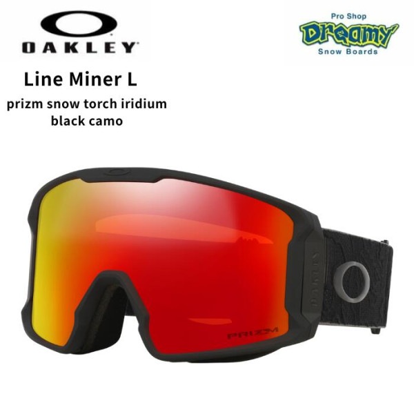 OAKLEY �������꡼ Line Miner L OO7070-I301 prizm snow torch iridium black camo ���Ρ��ܡ��� ��������