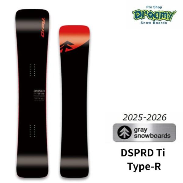 25-26 GRAY ���쥤 DSPRD Ti Type-R �ǥ��ڥ顼�� �����ץ����� OGASAKA�� �� ���Ρ��ܡ��� ������ �����ӥ�