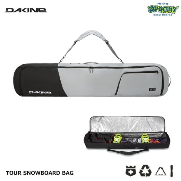 DAKINE TOUR SNOWBOARD BAG BF237227 ���Ρ��ܡ��ɥХå� 157cm �����륤���� ���̥ѥå� ���å���ǽ�ᥤ�󥸥åѡ� ���åѡ����ݥ��å� GRI �������� ������