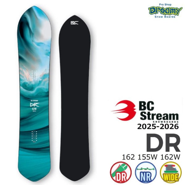 25-26 BC STREAM DR 162/155W �ǥ��쥯����ʥ� �Ρ������å��� �����ӥ� �ѥ����� �ӡ��������ȥ꡼�� �ǥ��������� �� ���Ρ��ܡ��� �� ������