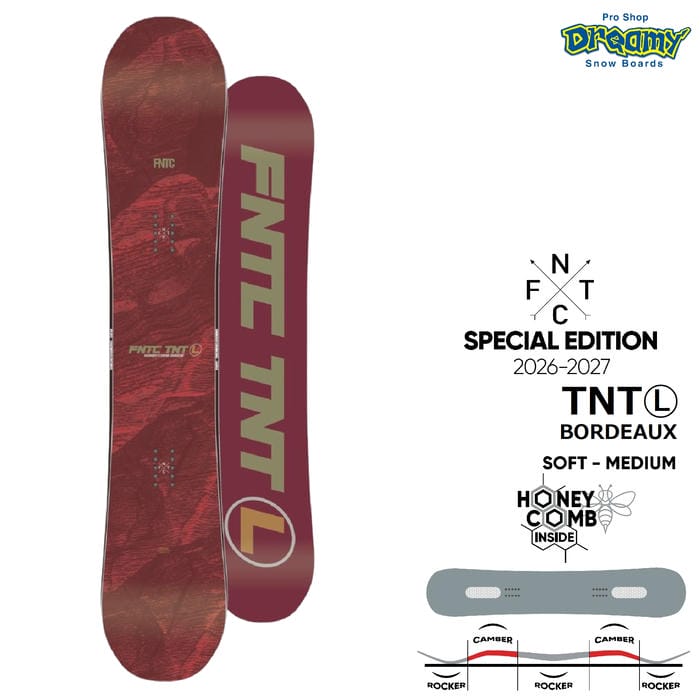 FNTC TNT 19-20年モデル 147cm グラトリ ダブルキャンバー ☆スノーボード,ボード,ブランド,FNTC | ドリーミー公式オンラインストア