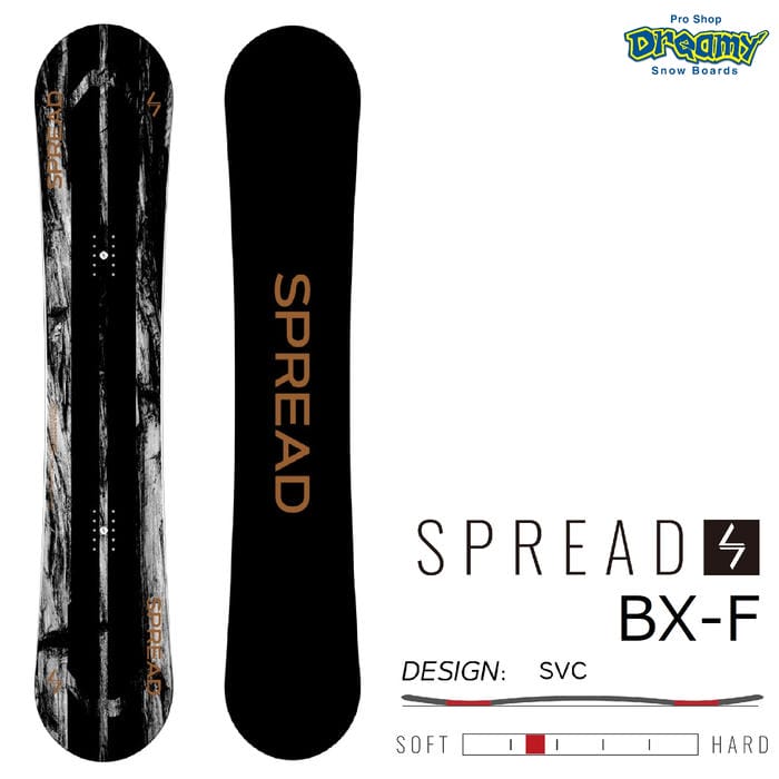 26-27 SPREAD BX-F 145/148/150/152/154/156 SVC 可変キャンバー