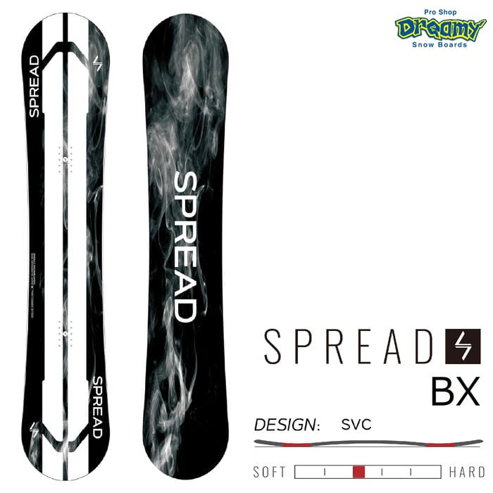 26-27 SPREAD BX 145/148/150/152/154/156 SVCモデル 可変キャンバー