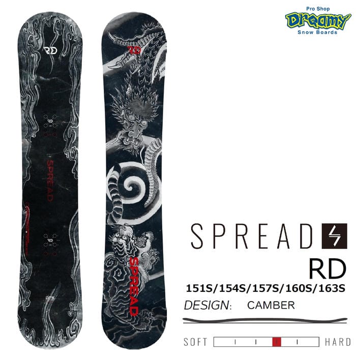 26-27 SPREAD RD 151S/154S/157S/160S/163S キャンバー スーパーワイド
