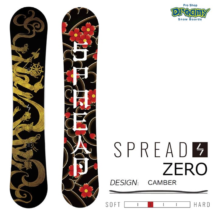 SPREAD スプレッド　LTA-F/CV スノーボード　148 グラトリ ☆スノーボード,ボード,ブランド,SPREAD | ドリーミー公式オンラインストア